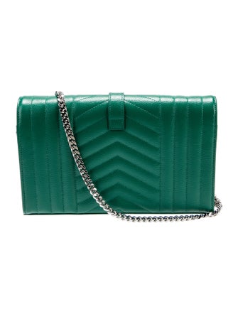 Saint Laurent Leather Cassandre