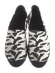Saint Laurent Canvas Animal Print Espadrilles