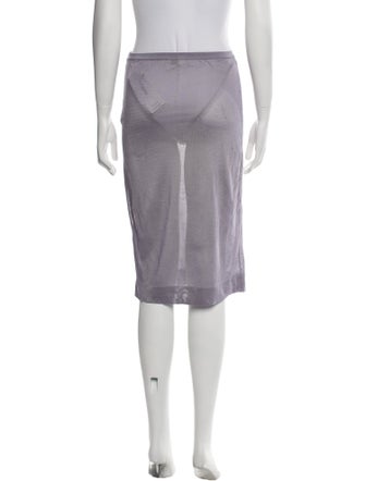 Saint Laurent 2024 Knee-Length Skirt