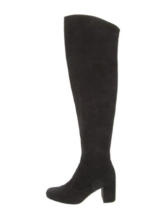 Saint Laurent Suede Boots