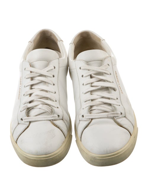 Saint Laurent Leather Sneakers