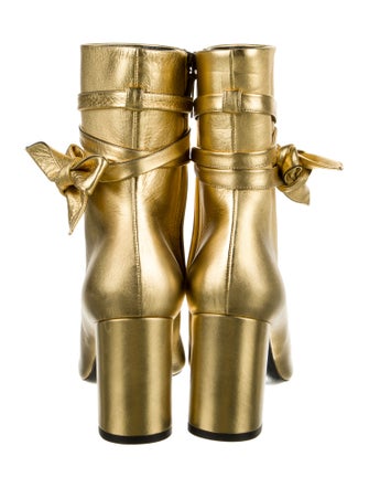 Saint Laurent Leather Boots