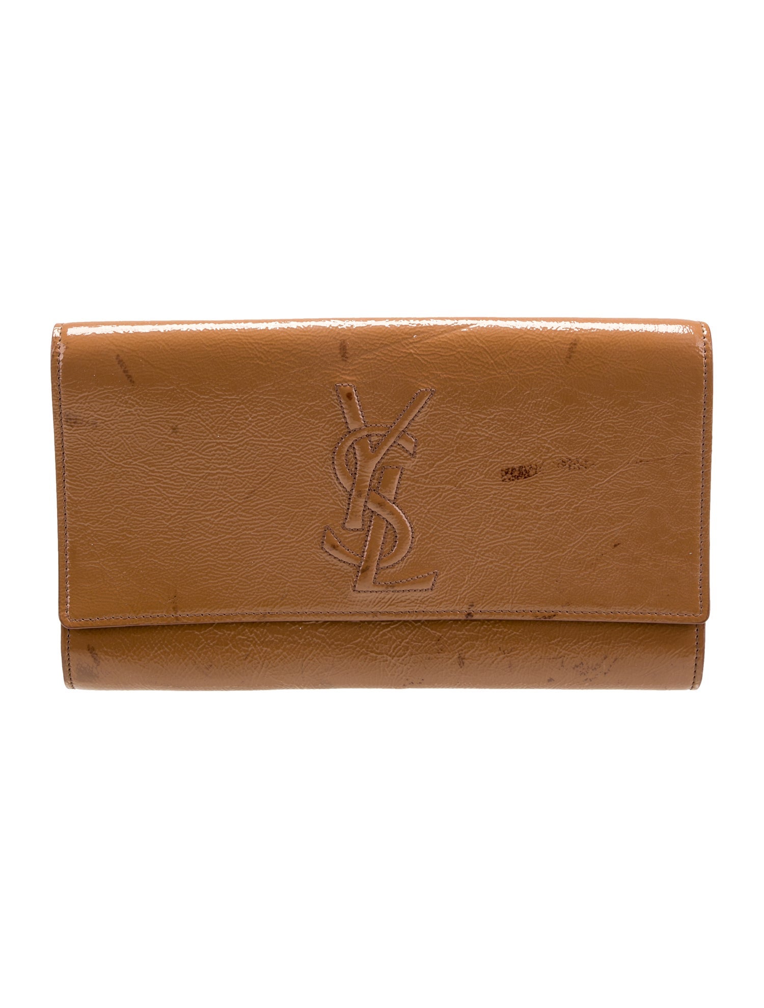 Yves Saint Laurent Patent Leather Saint Laurent Sac De Jour