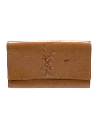 Yves Saint Laurent Patent Leather Saint Laurent Sac De Jour