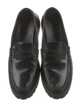 Saint Laurent Leather Loafers