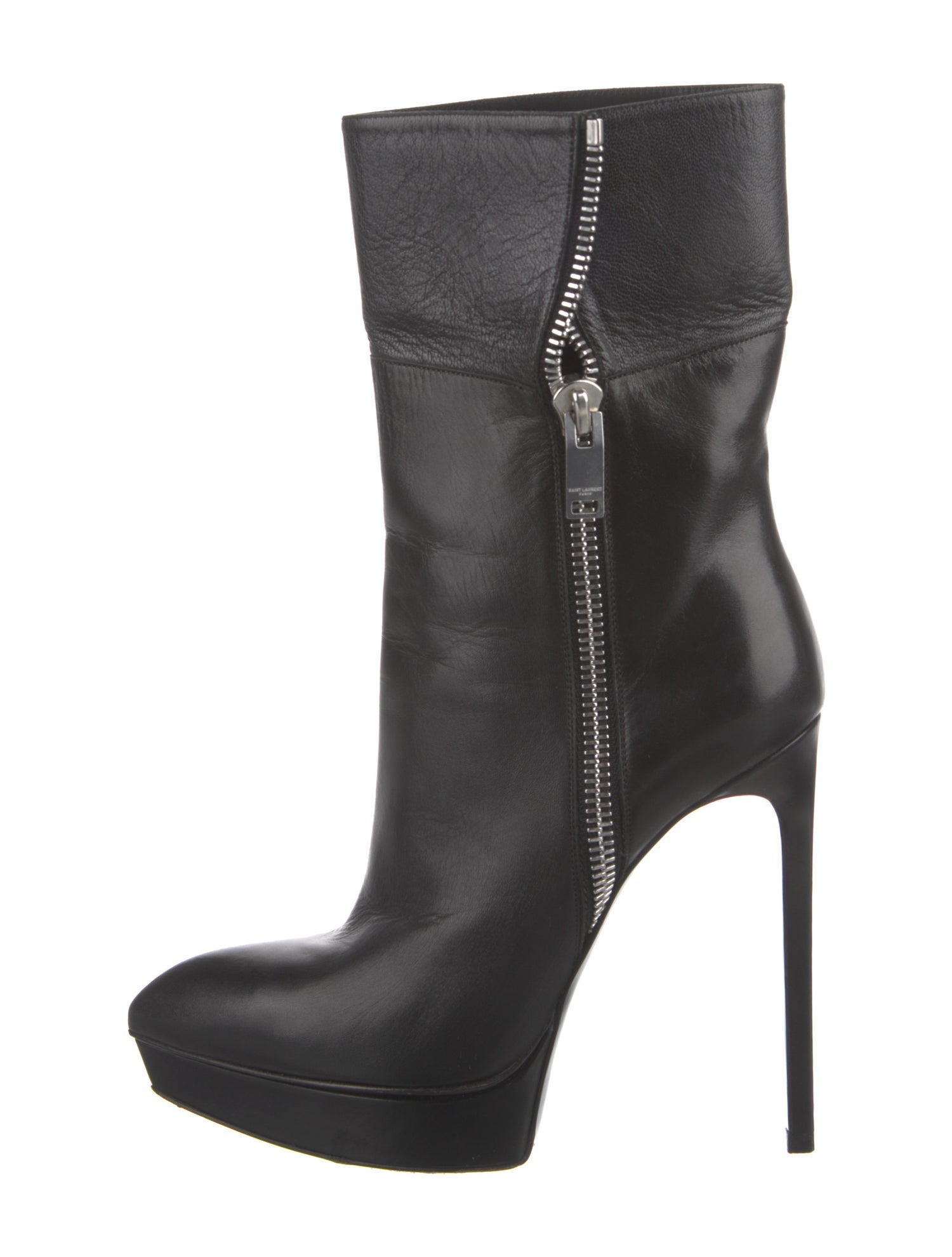 Saint Laurent Leather Boots