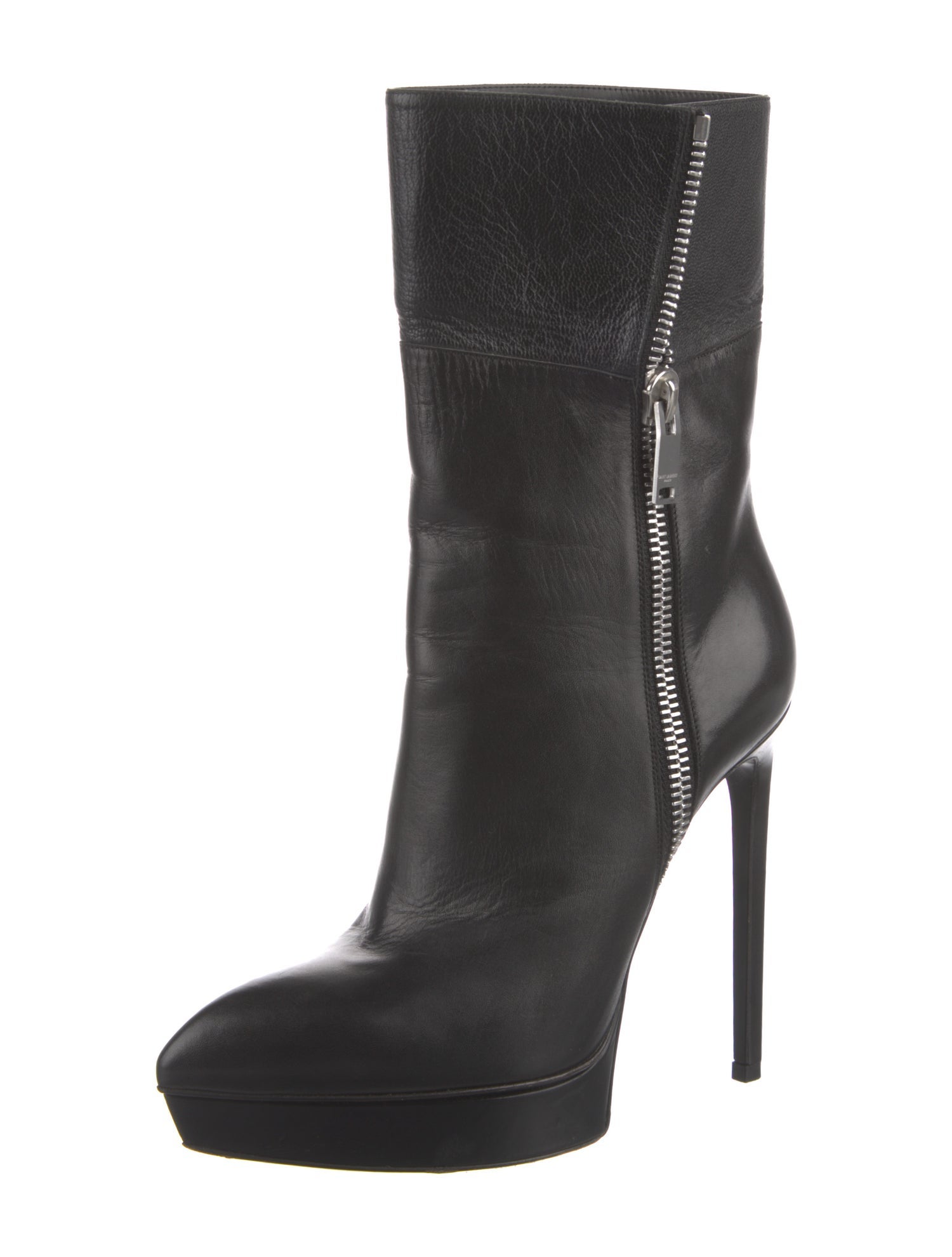 Saint Laurent Leather Boots