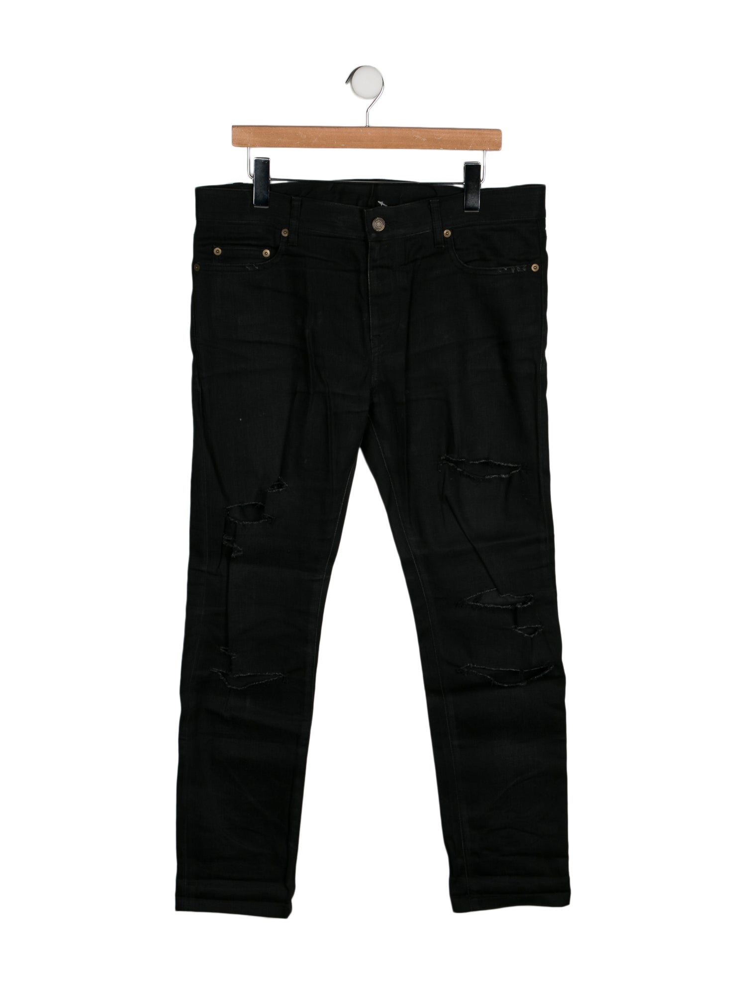 Saint Laurent 2015 Moto Jeans