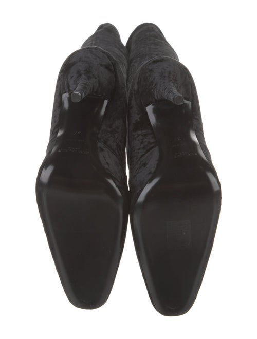 Saint Laurent Velvet Sock Boots