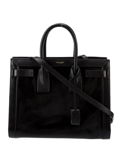 Saint Laurent Leather Sac De Jour Small