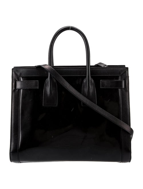 Saint Laurent Leather Sac De Jour Small