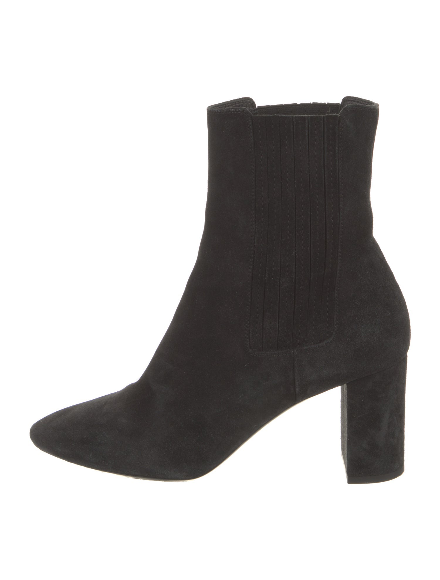 Saint Laurent Suede Chelsea Boots