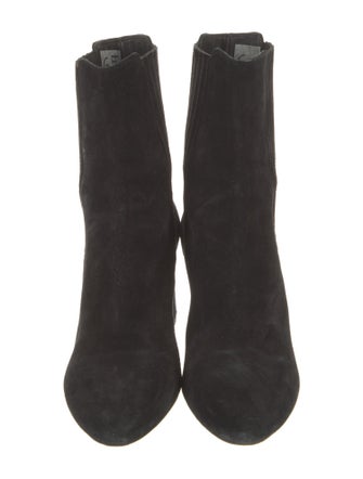 Saint Laurent Suede Chelsea Boots