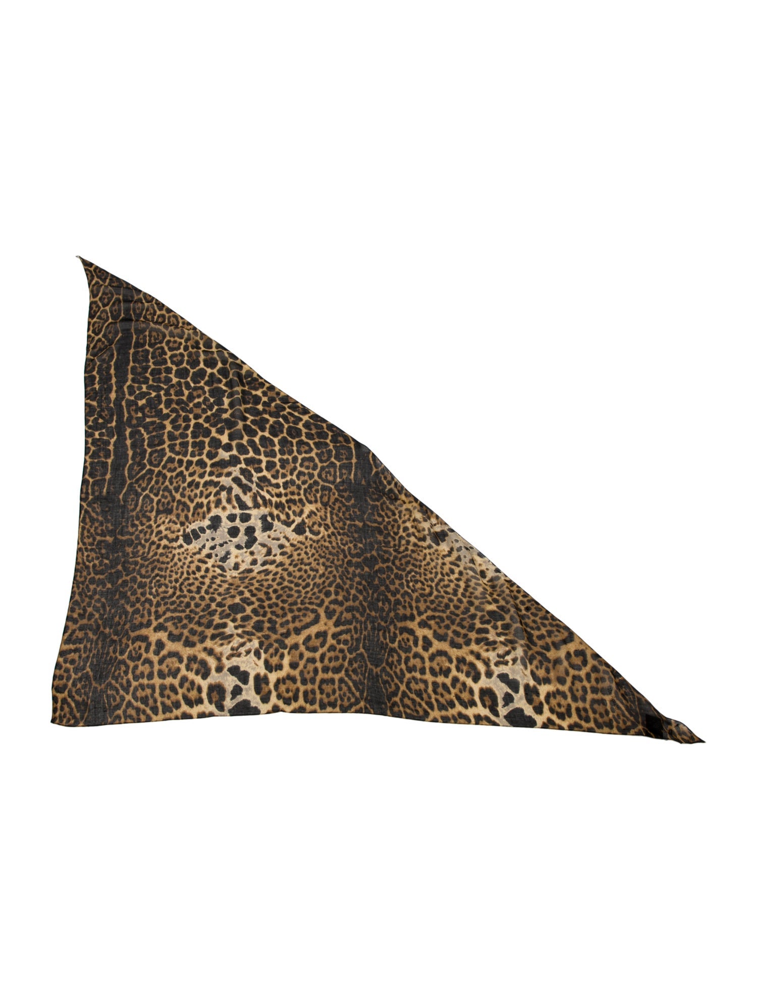 Saint Laurent Cashmere Printed Shawl