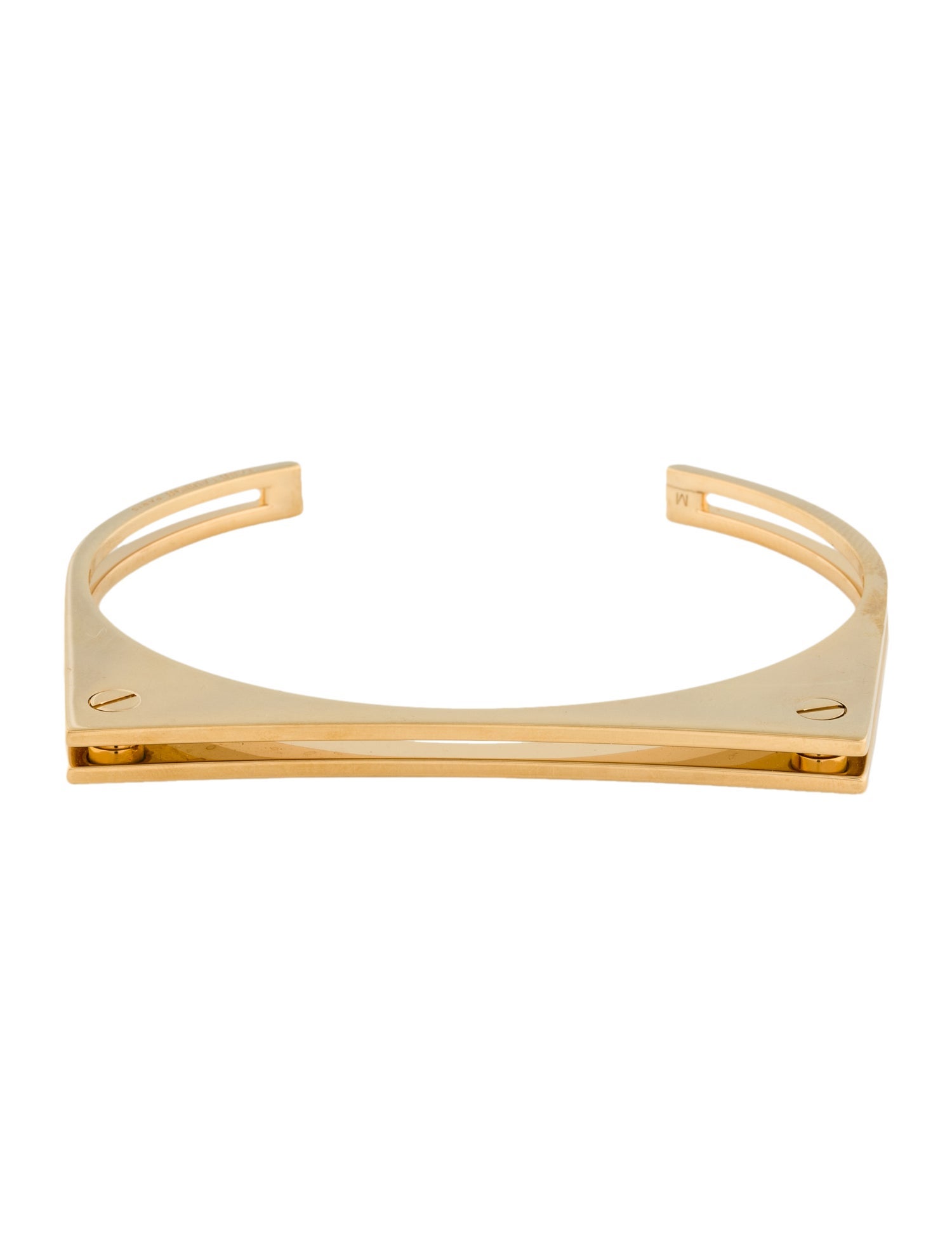 Saint Laurent Curb Modernists Cuff
