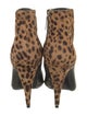 Saint Laurent Ponyhair Animal Print Boots