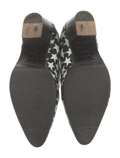 Saint Laurent Leather Printed Chelsea Boots
