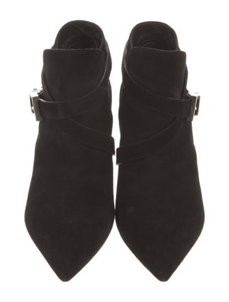Saint Laurent Suede Western Boots