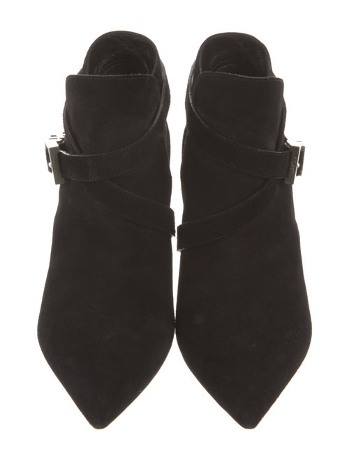 Saint Laurent Suede Western Boots