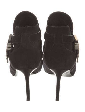 Saint Laurent Suede Western Boots