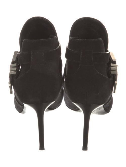 Saint Laurent Suede Western Boots