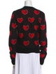 Saint Laurent Mohair Printed Sweater
