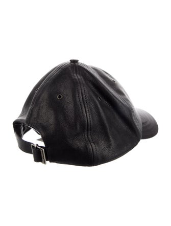 Saint Laurent Leather BaseBall Cap