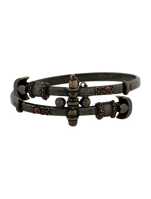 Saint Laurent You & Me Victorian Bangle Bracelet