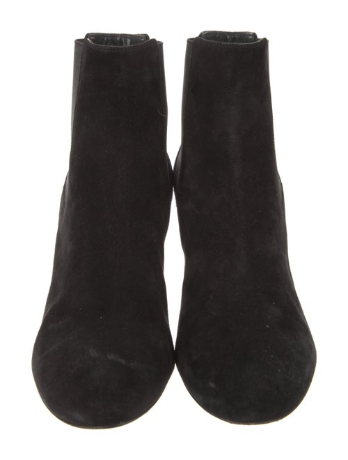 Saint Laurent Suede Chelsea Boots