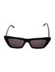 Saint Laurent Square Tinted Sunglasses