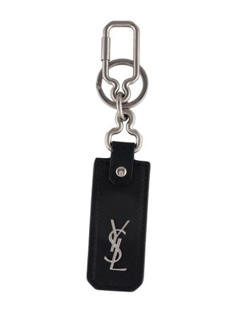 Saint Laurent Leather Keychain