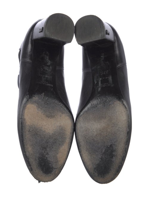 Saint Laurent Leather Western Boots