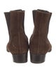 Saint Laurent Suede Chelsea Boots