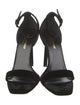 Saint Laurent Velvet Sandals