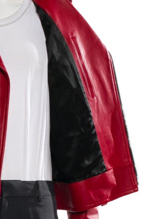 Saint Laurent 2013 Lamb Leather Moto Jacket