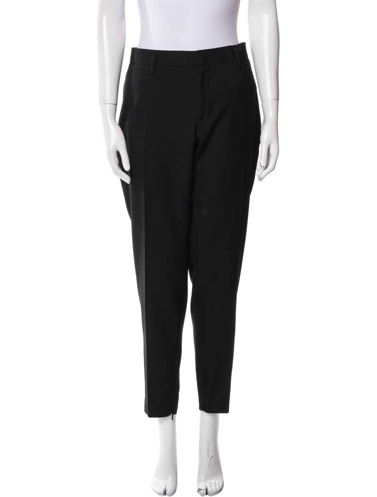 Saint Laurent Virgin Wool Skinny Leg Pants w/ Tags