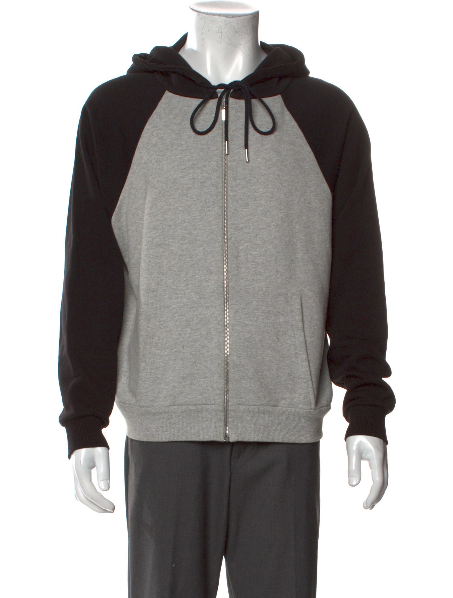 Saint Laurent 2012 Colorblock Pattern Hoodie