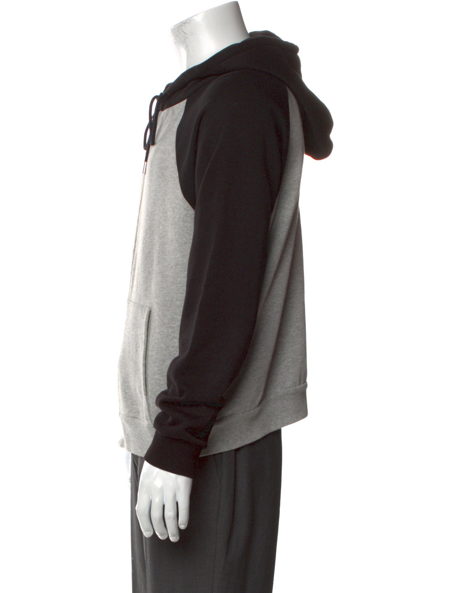 Saint Laurent 2012 Colorblock Pattern Hoodie