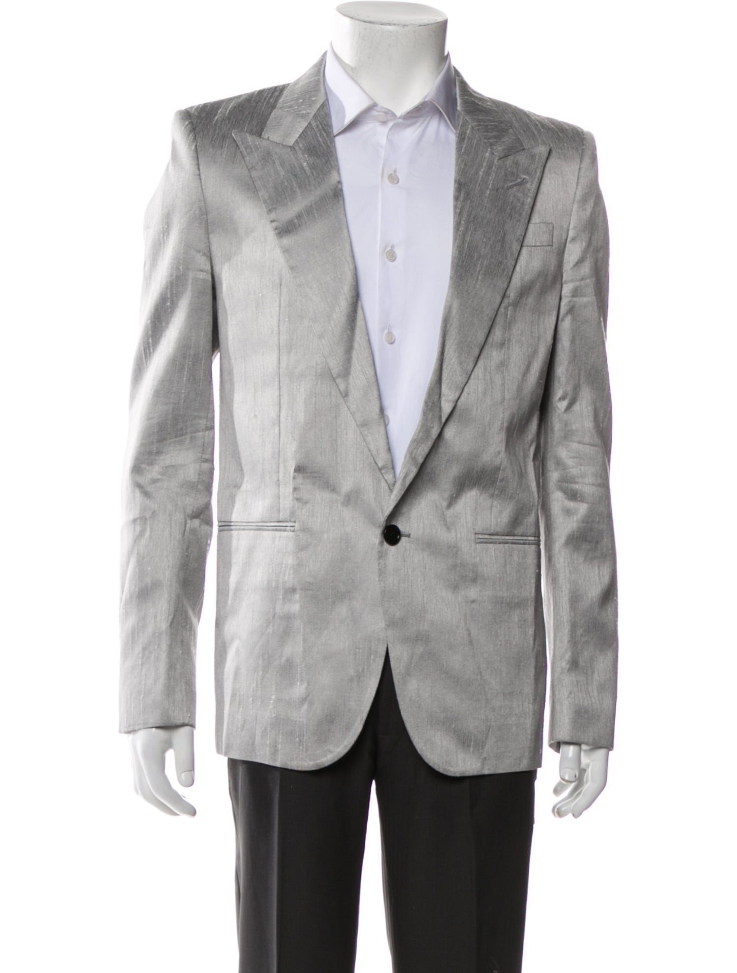 Saint Laurent 2021 Shantung Blazer