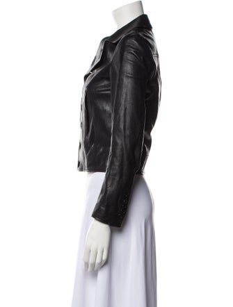 Saint Laurent 2013 Lamb Leather Biker Jacket
