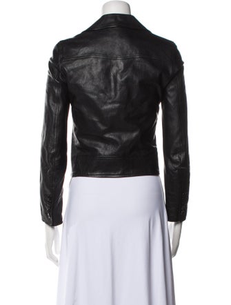 Saint Laurent 2013 Lamb Leather Biker Jacket