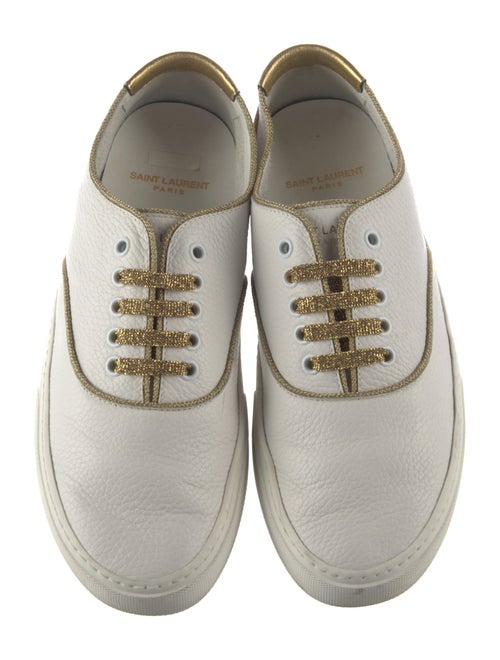 Saint Laurent Leather Sneakers