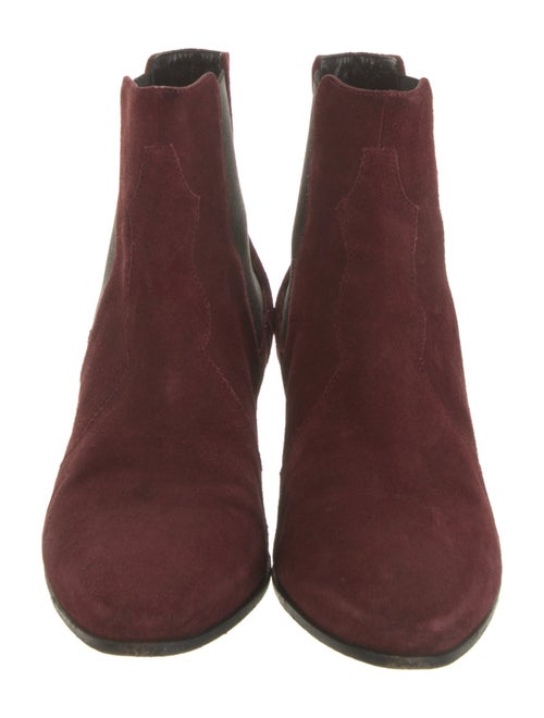 Saint Laurent Suede Chelsea Boots