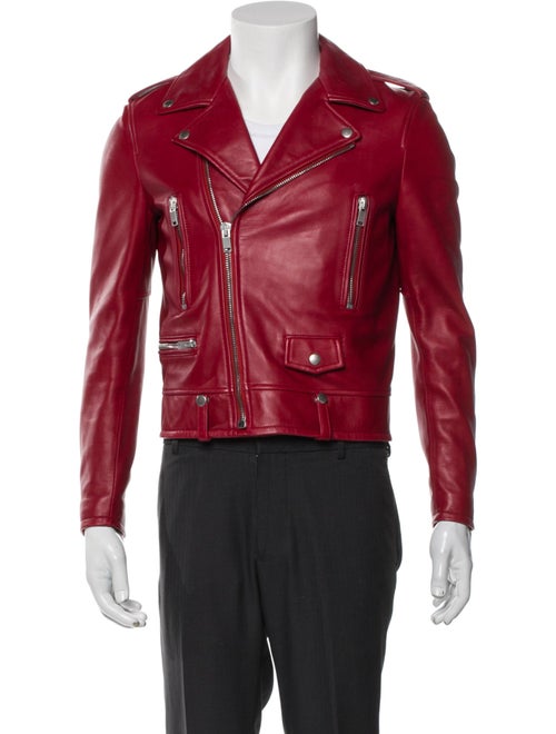 Saint Laurent 2013 Lamb Leather Moto Jacket