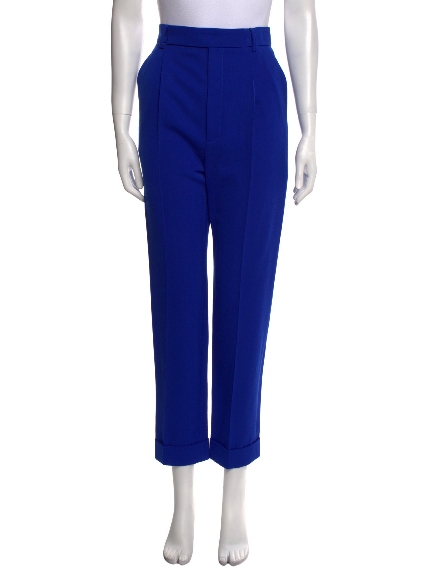 Saint Laurent Wool Straight Leg Pants w/ Tags