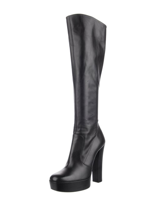 Saint Laurent Leather Boots