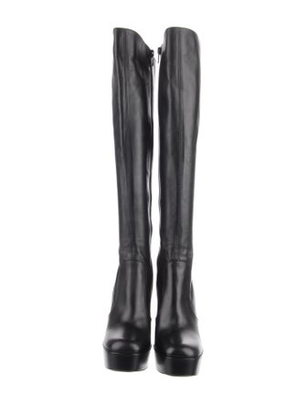 Saint Laurent Leather Boots