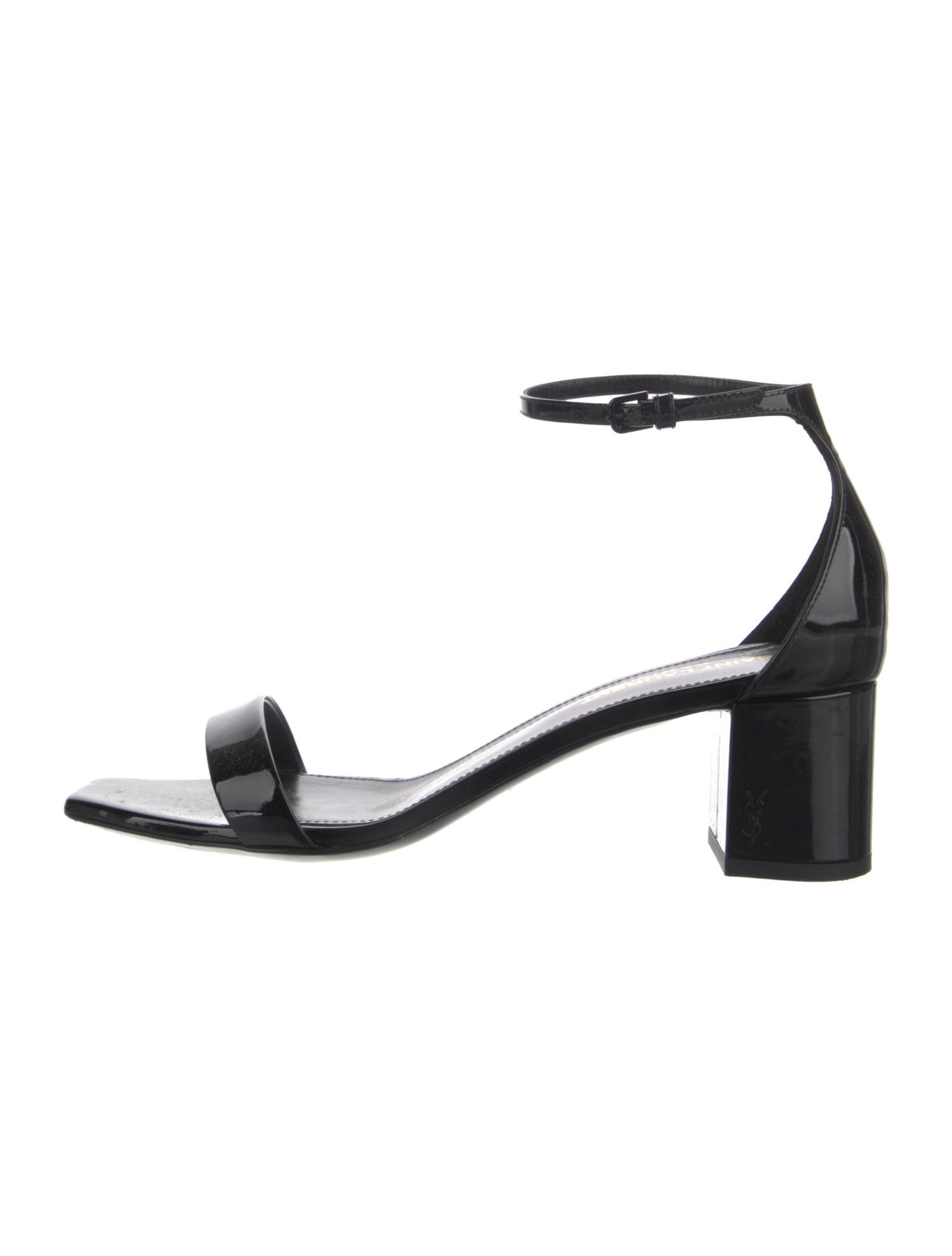 Saint Laurent Patent Leather Sandals