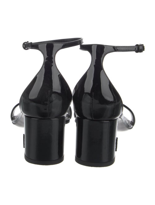 Saint Laurent Patent Leather Sandals