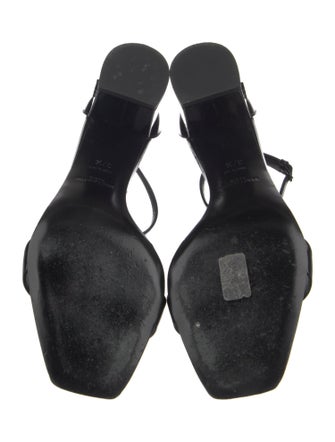 Saint Laurent Patent Leather Sandals